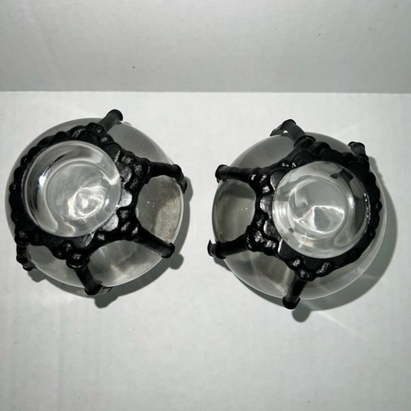 Skeleton Shot/Stemless Wine Glasses Smoked Ombre Set of 4 New - Picture 6 of 9